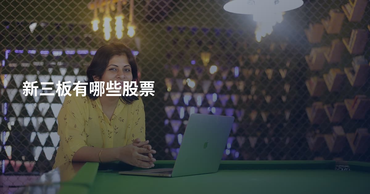新三板有哪些股票