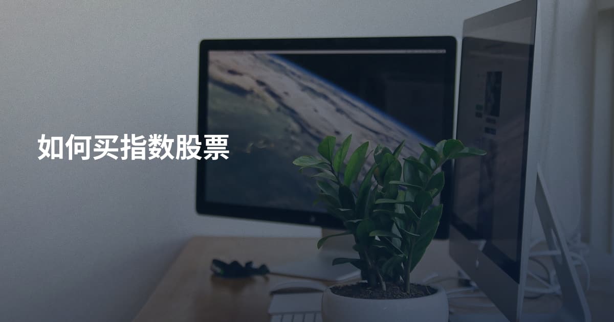如何买指数股票