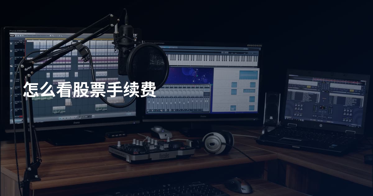 怎么看股票手续费