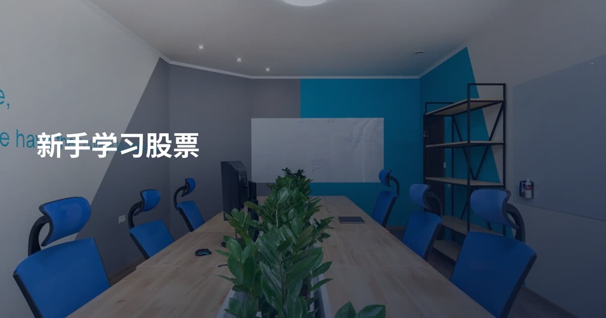 新手学习股票