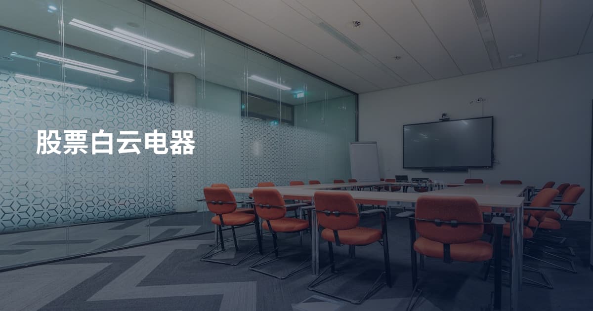 股票白云电器