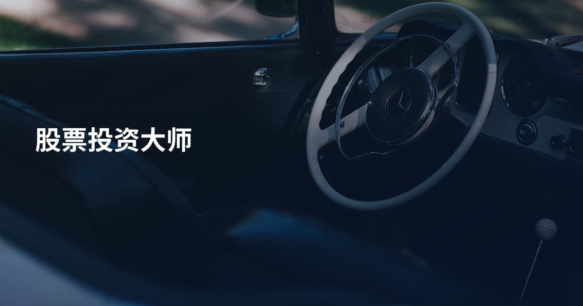 股票投资大师