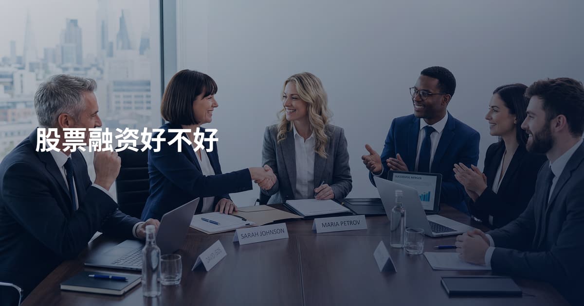 股票融资好不好