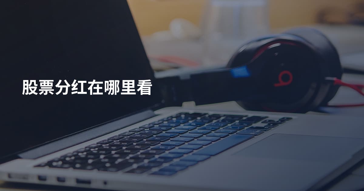 股票分红在哪里看