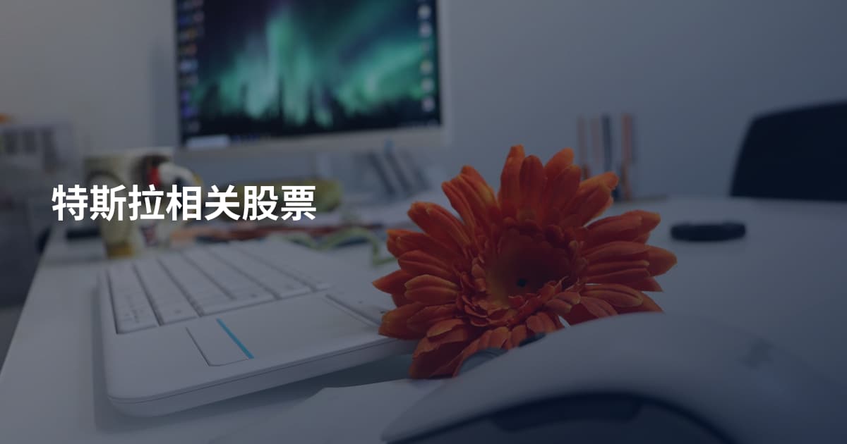 特斯拉相关股票