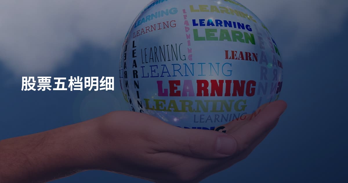 股票五档明细