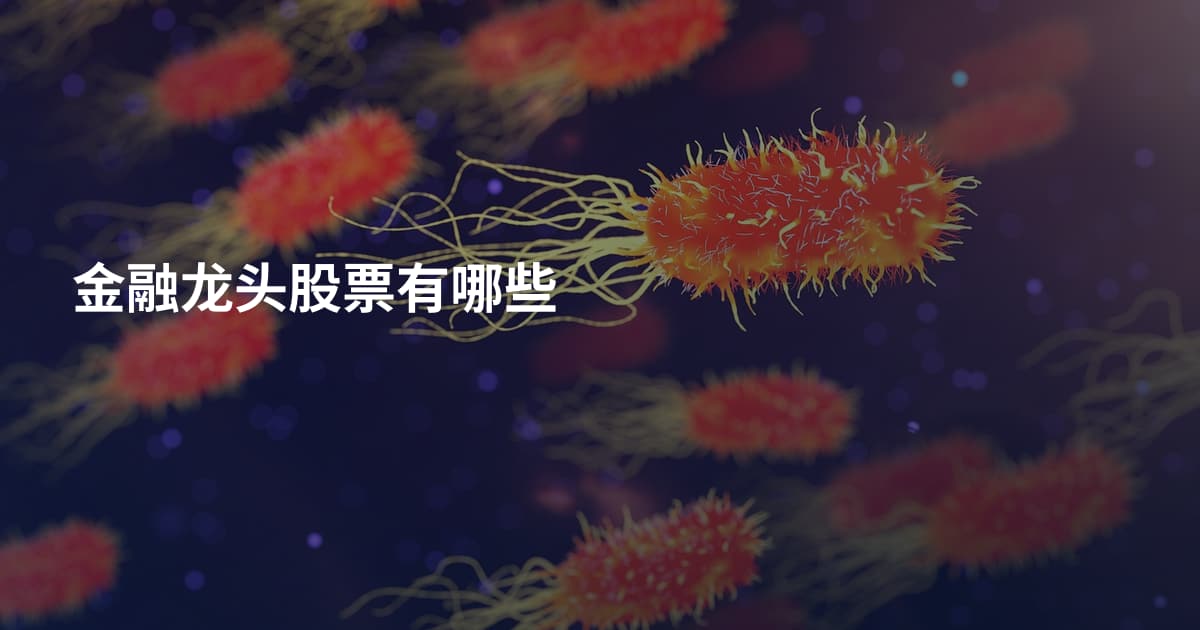 金融龙头股票有哪些