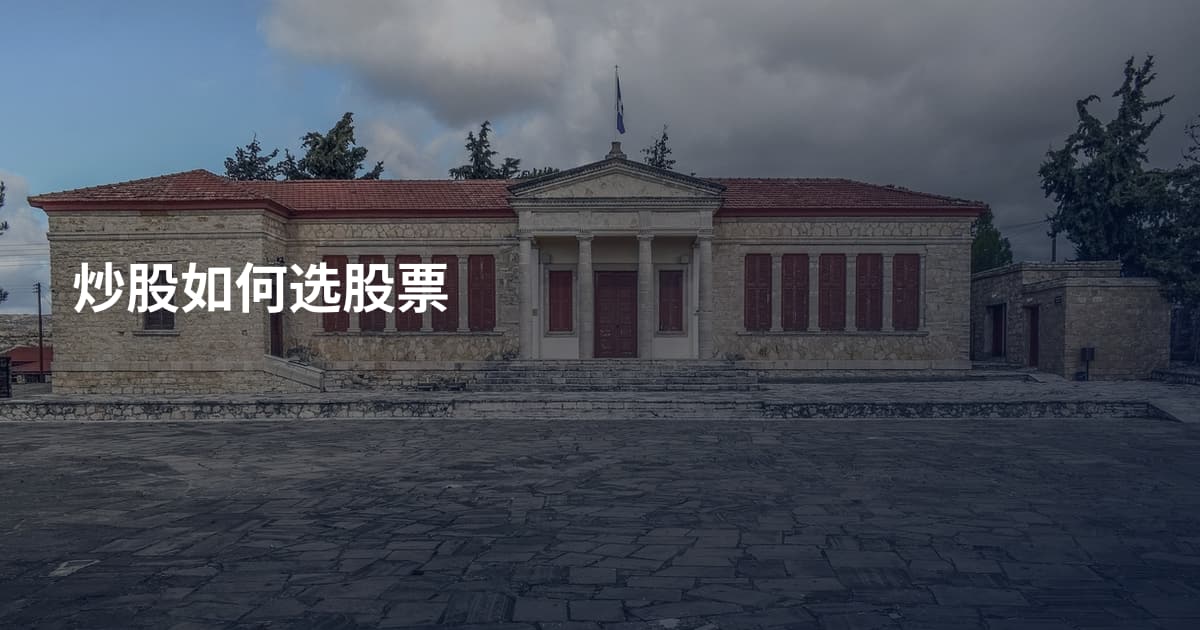 炒股如何选股票
