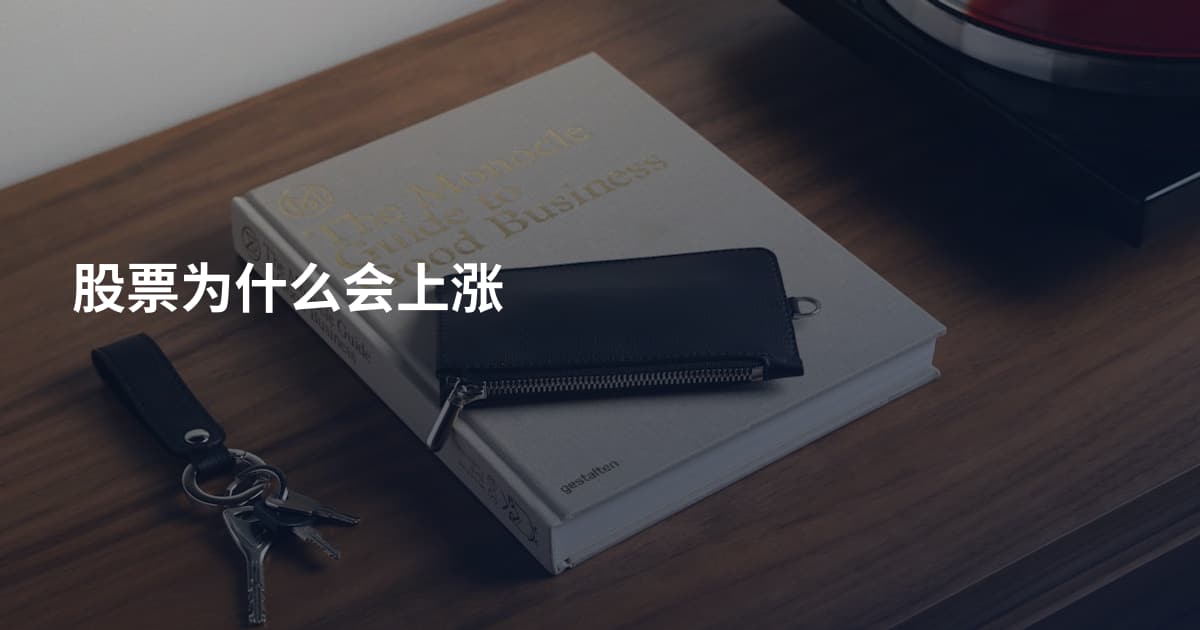 股票为什么会上涨