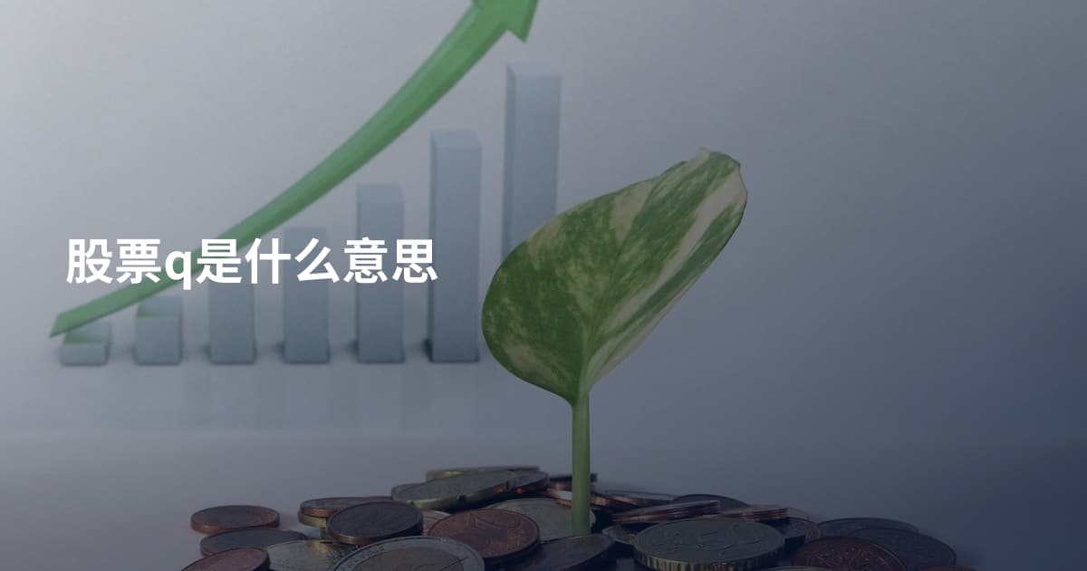 股票q是什么意思