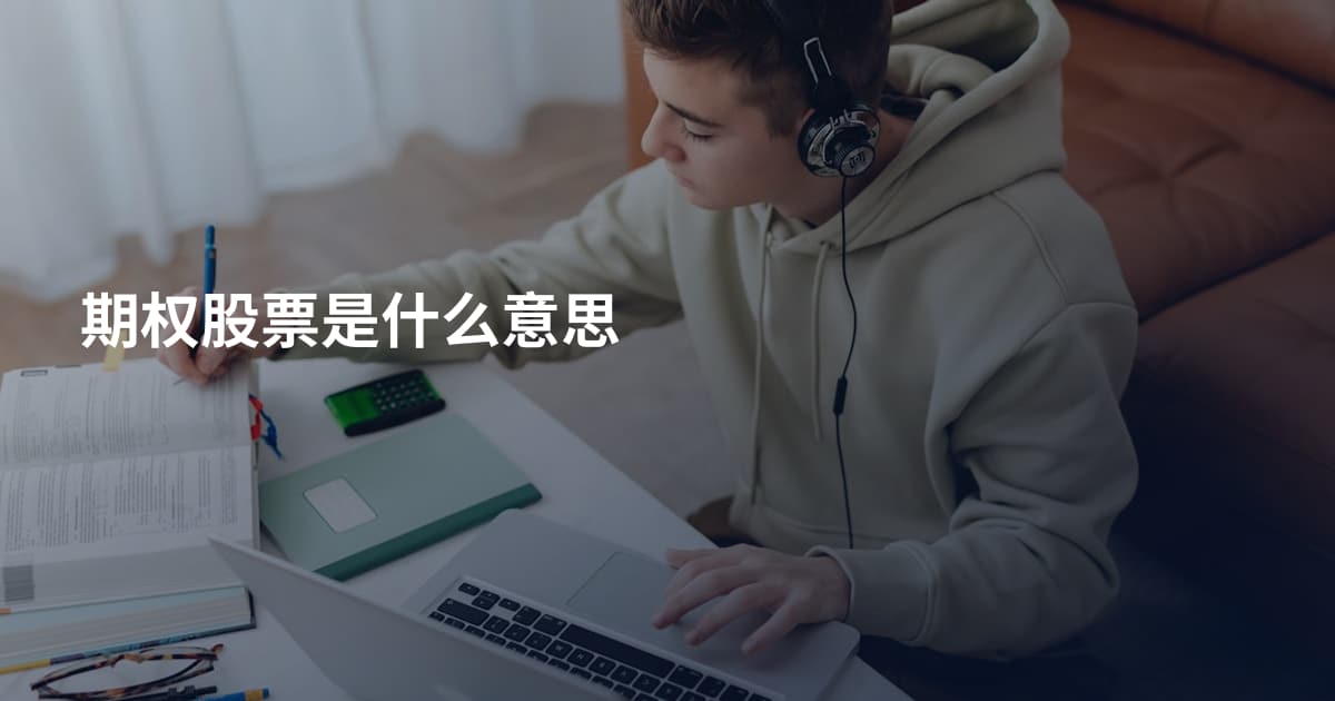 期权股票是什么意思