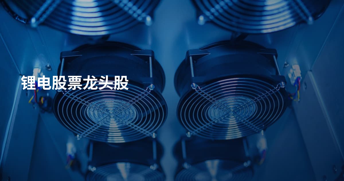 锂电股票龙头股