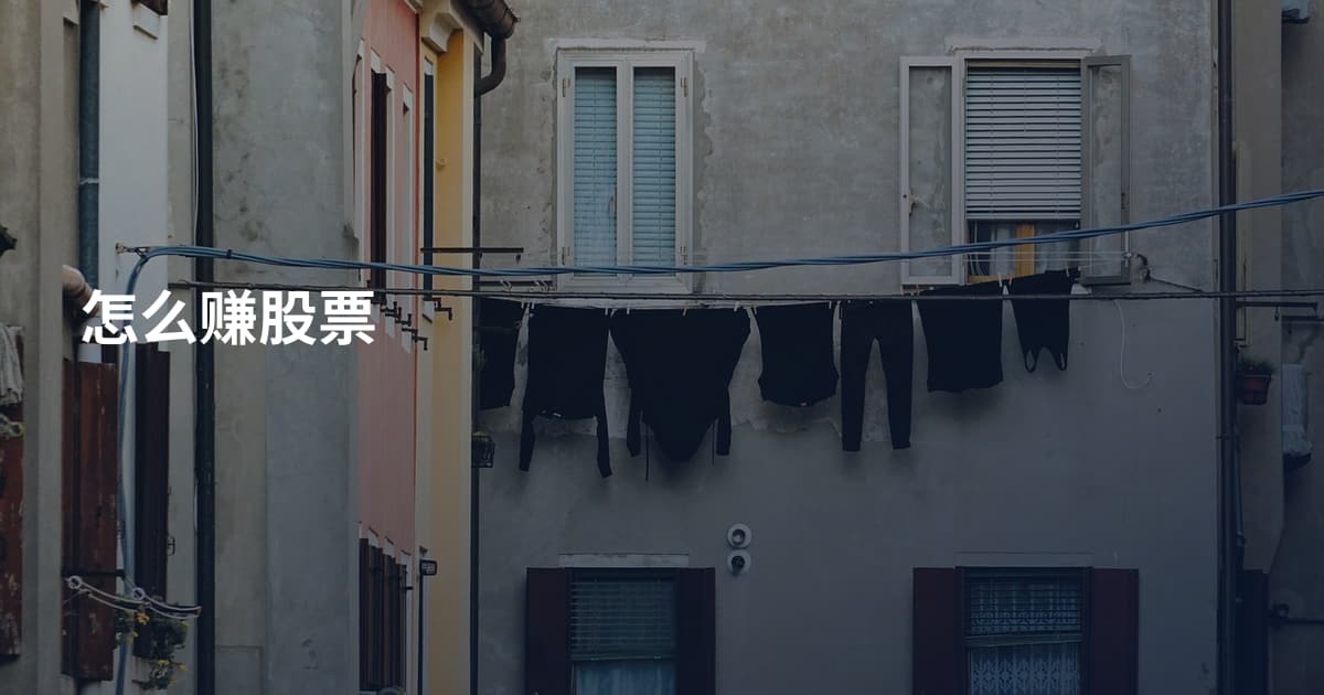怎么赚股票