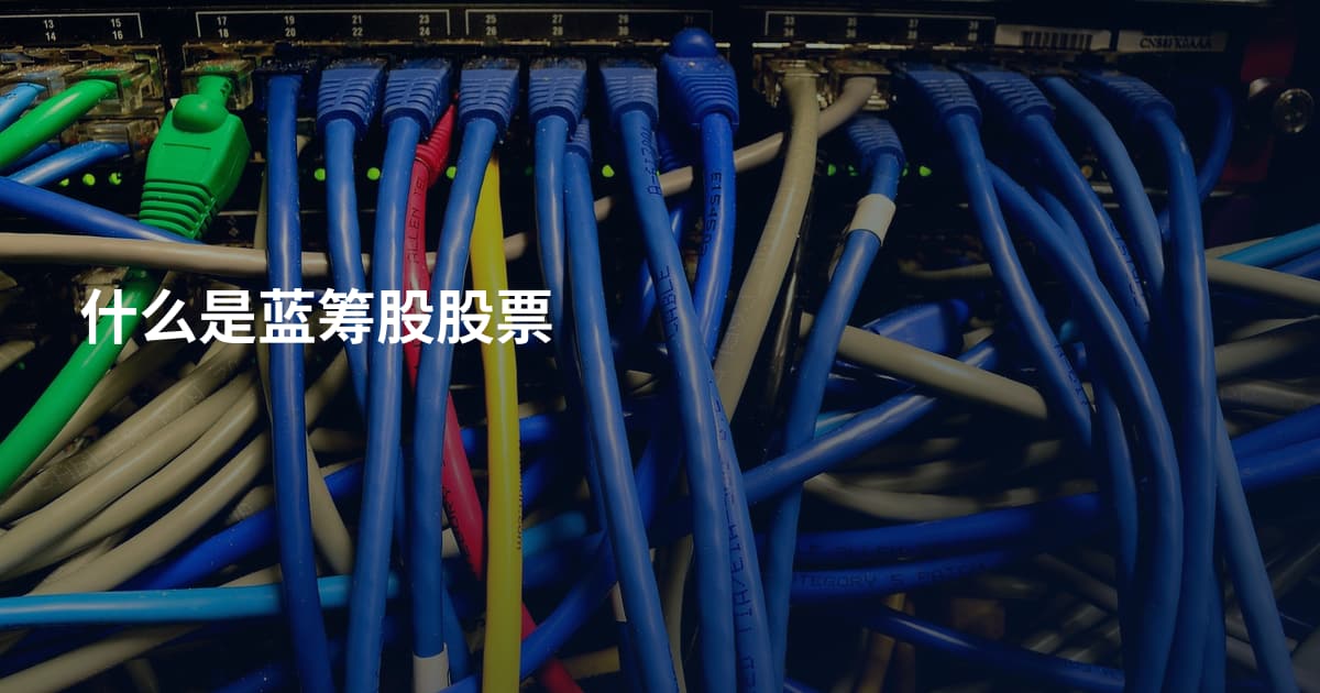 什么是蓝筹股股票