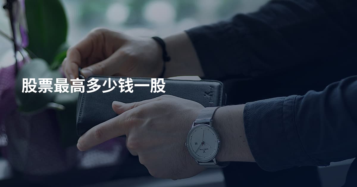 股票最高多少钱一股
