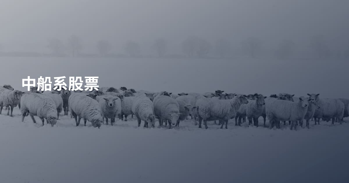 中船系股票