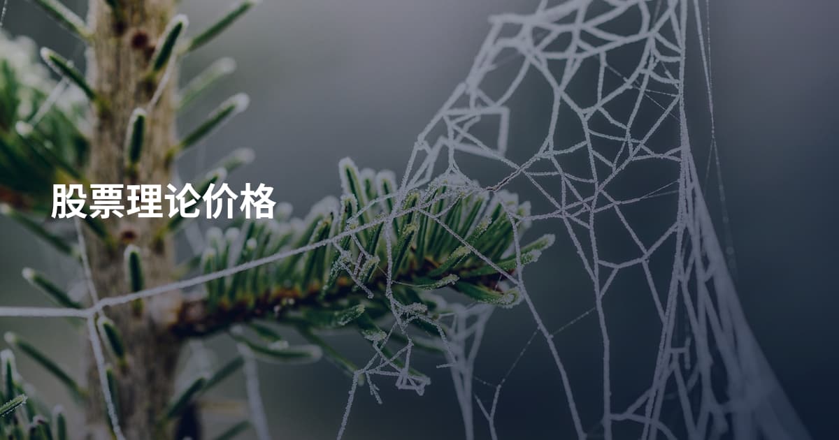 股票理论价格
