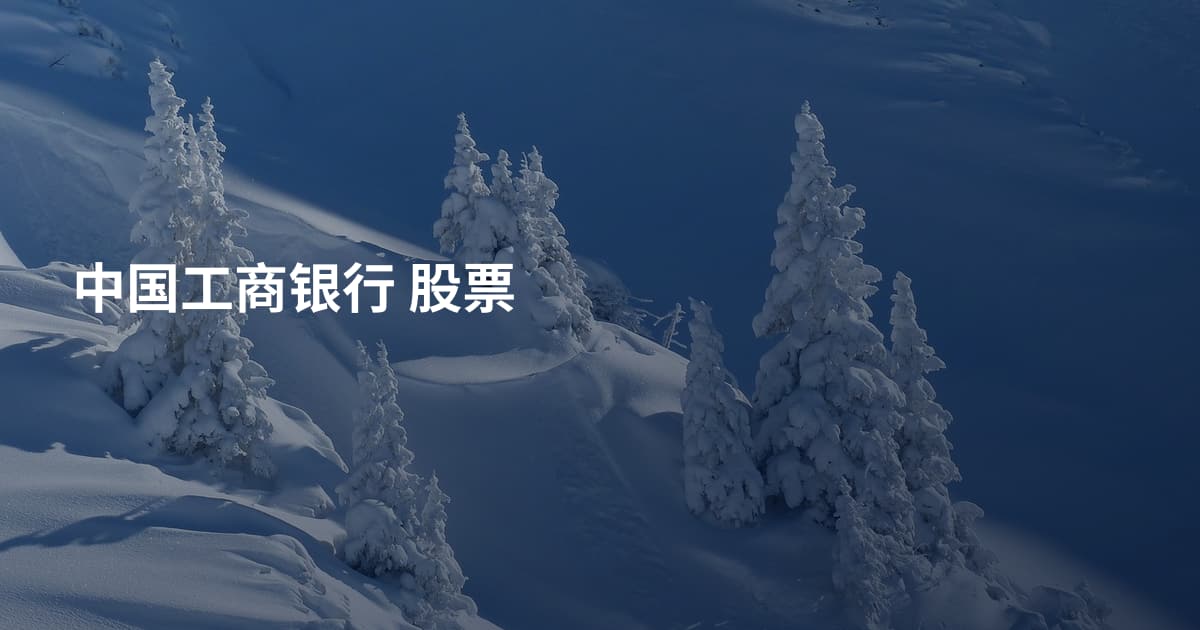 中国工商银行 股票