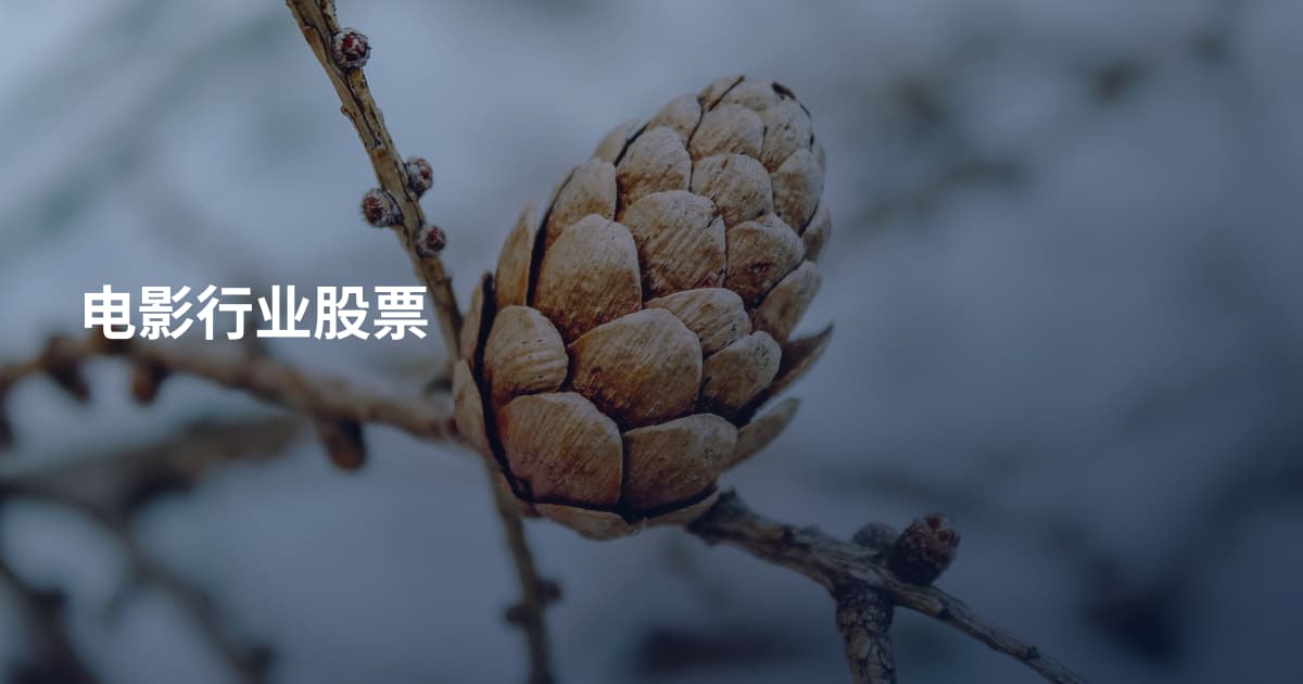 电影行业股票