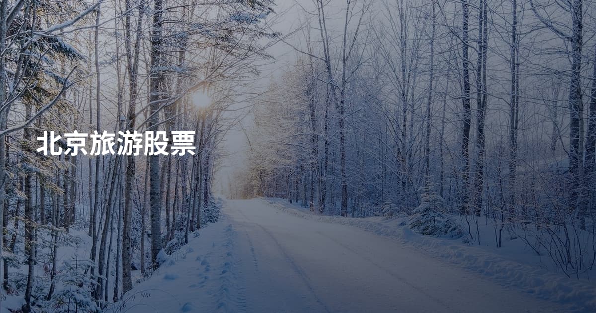 北京旅游股票