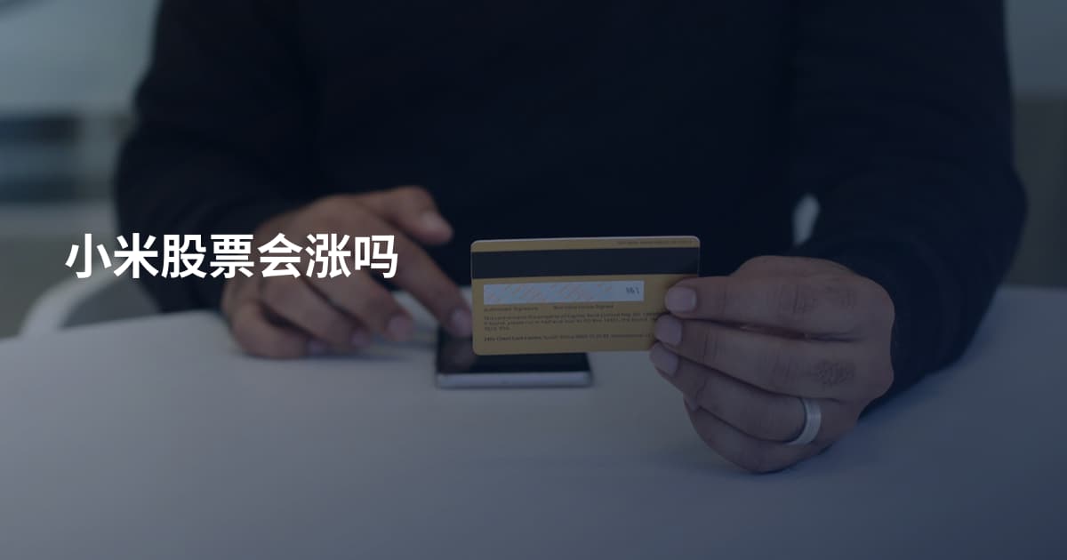 小米股票会涨吗