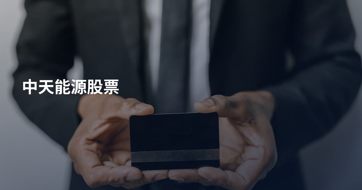 中天能源股票