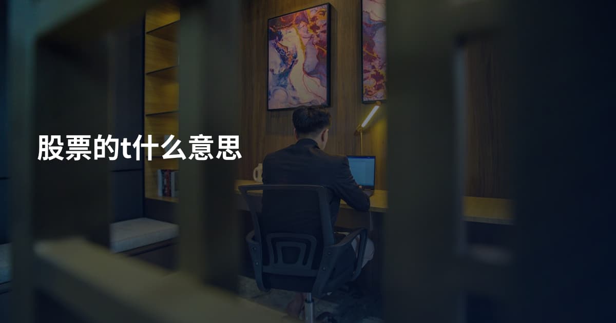 股票的t什么意思