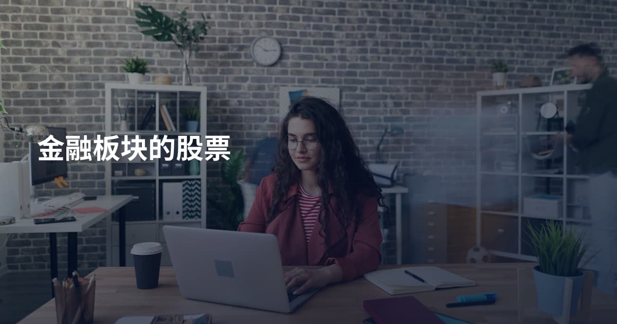 金融板块的股票