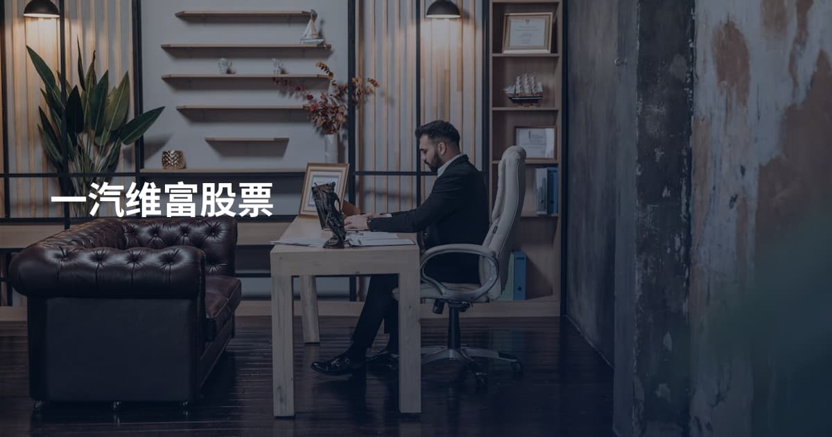 一汽维富股票