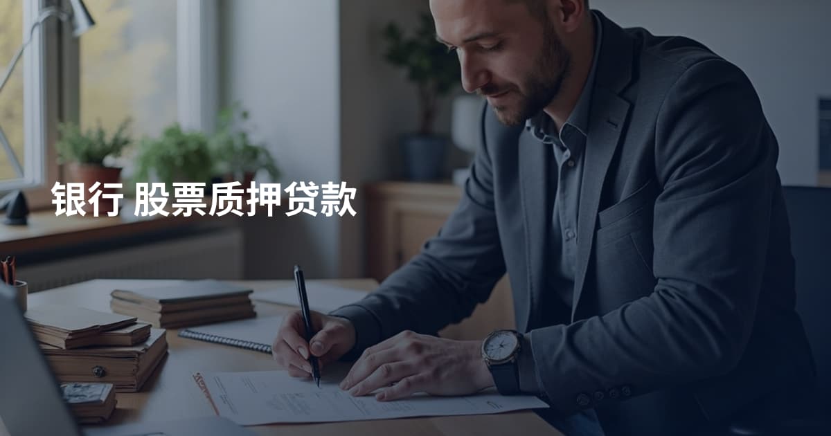 银行 股票质押贷款