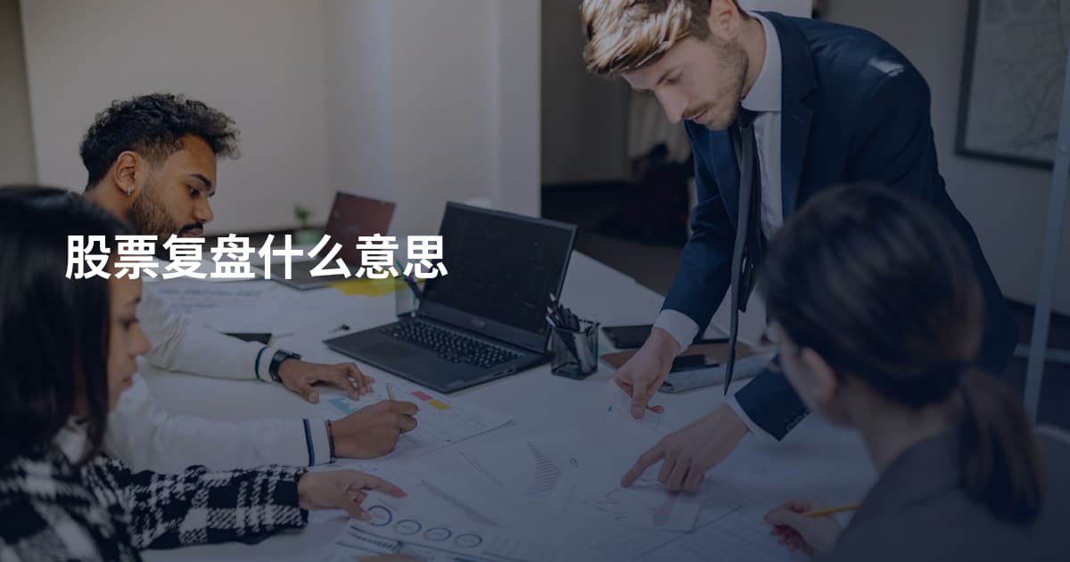 股票复盘什么意思