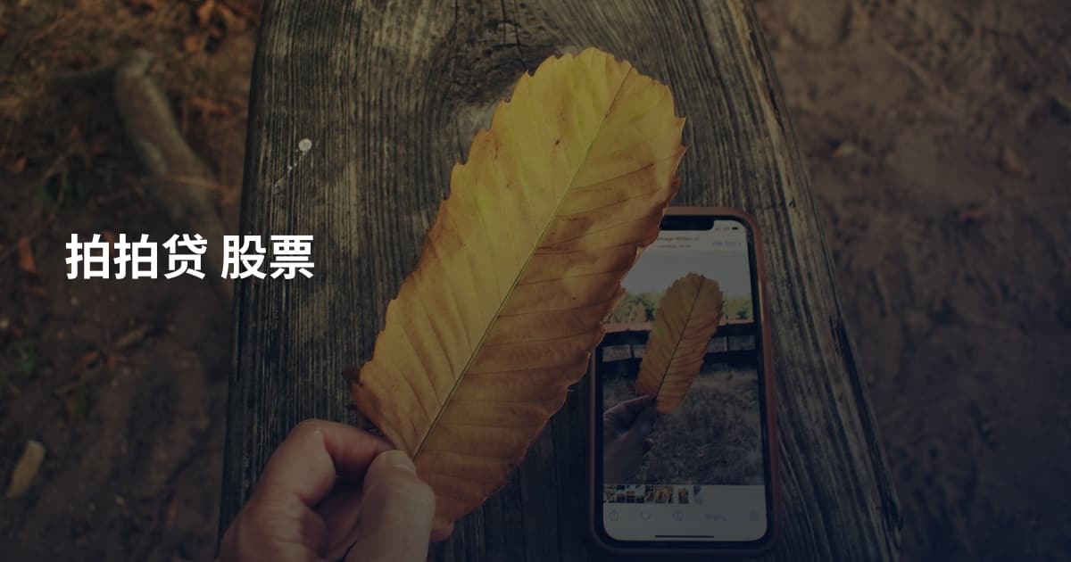 拍拍贷 股票