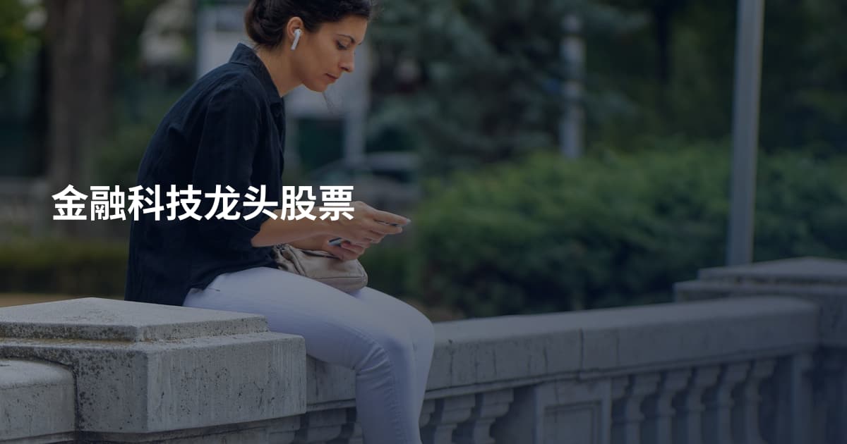金融科技龙头股票