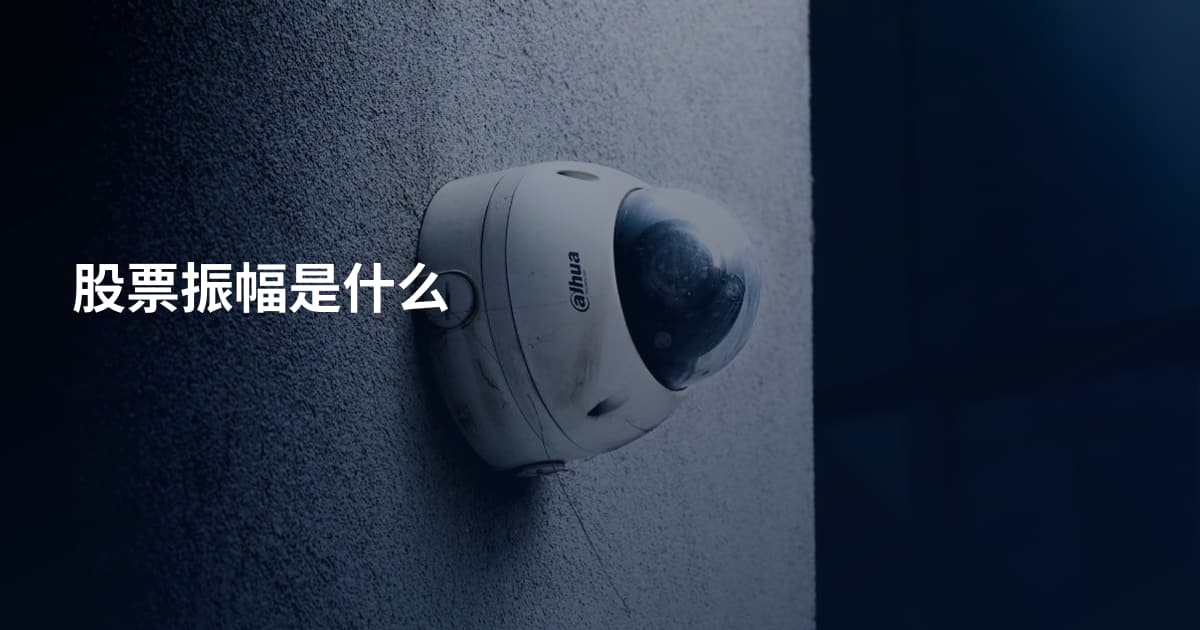 股票振幅是什么