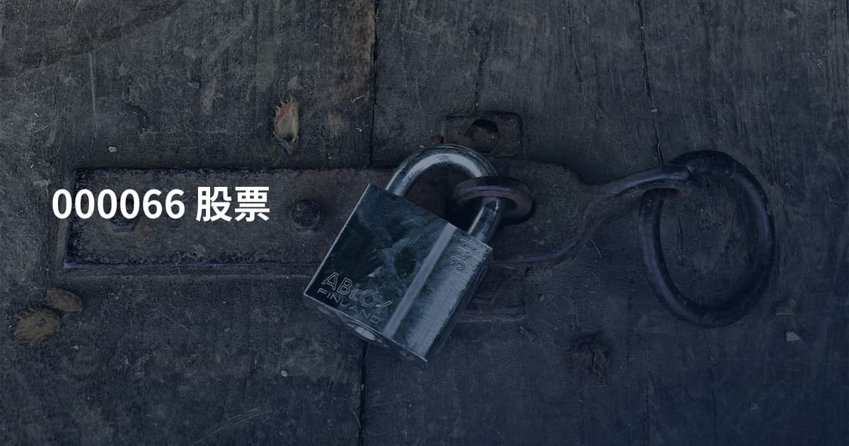000066 股票