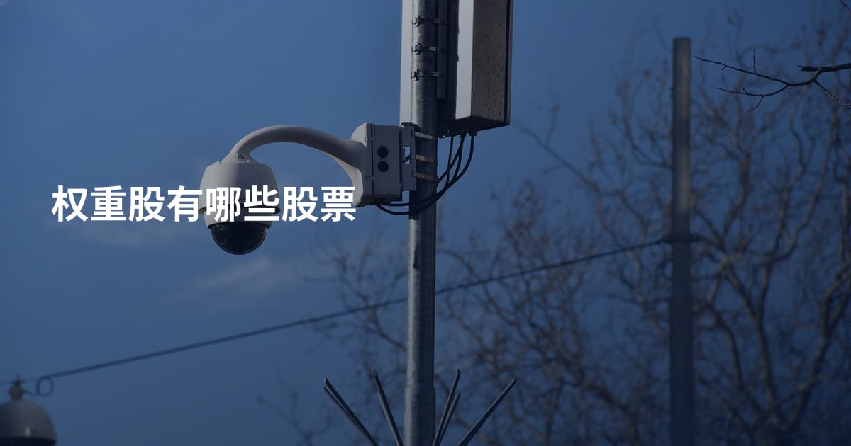 权重股有哪些股票