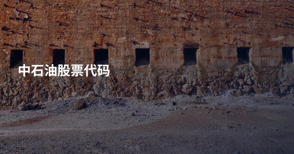 中石油股票代码