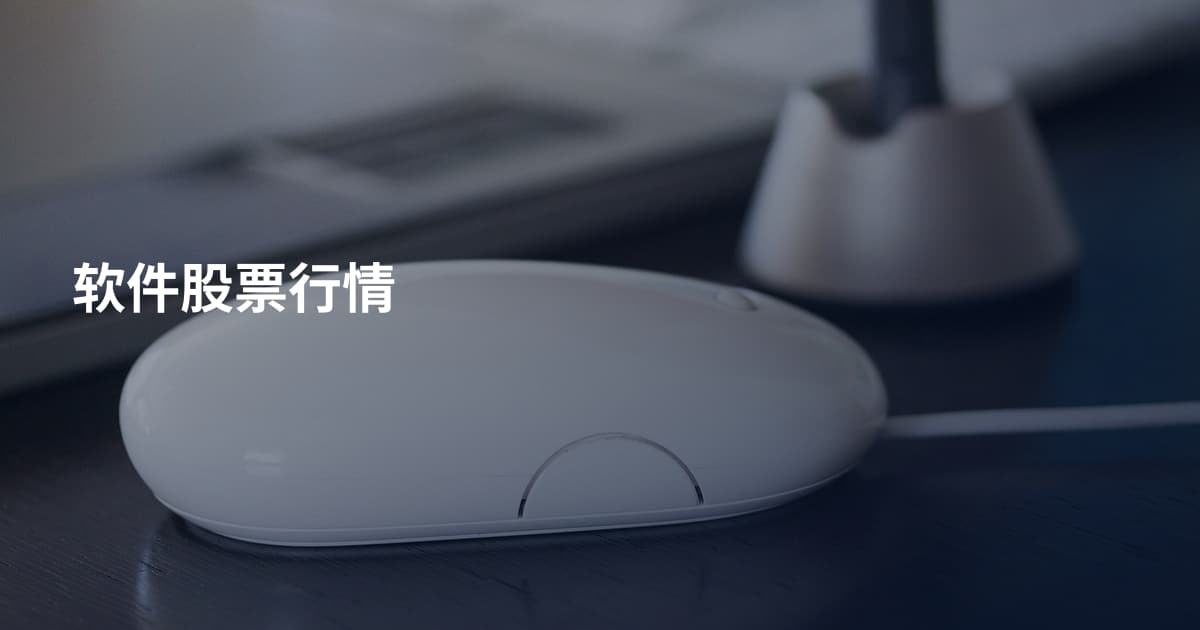软件股票行情