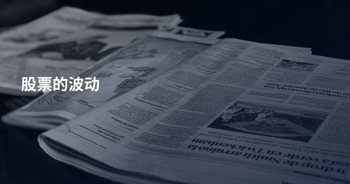 股票的波动