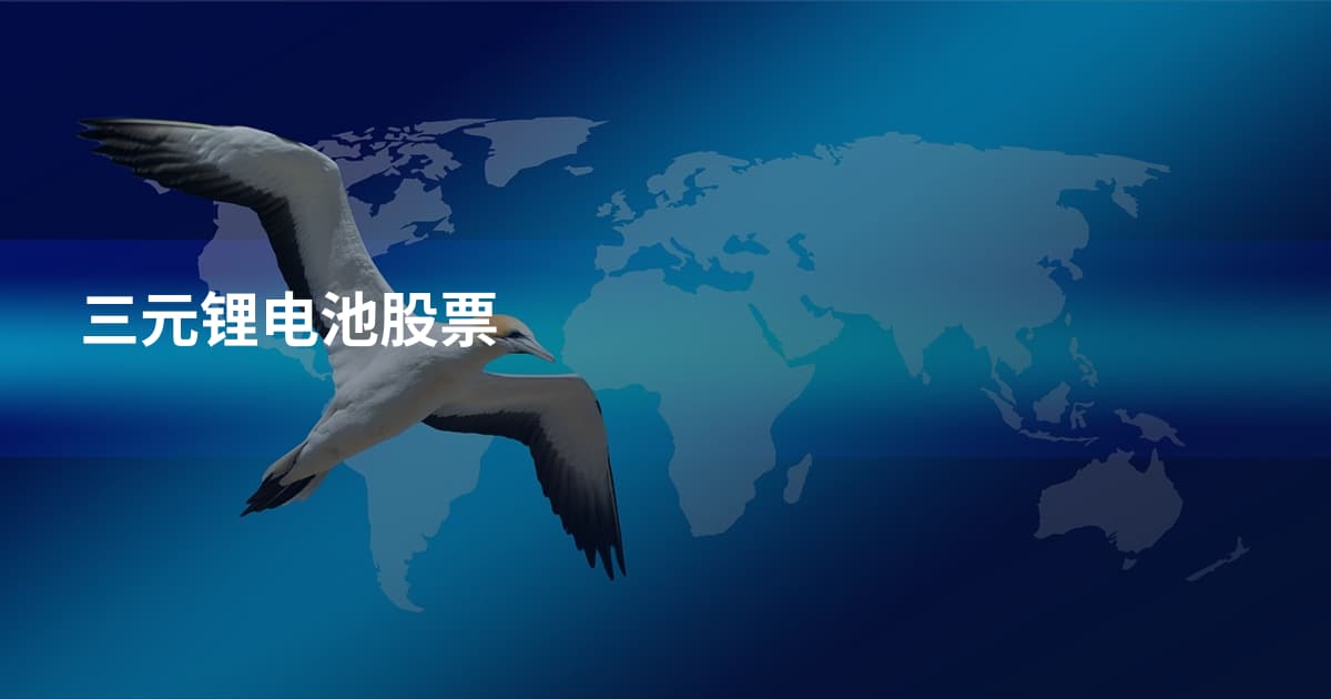 三元锂电池股票