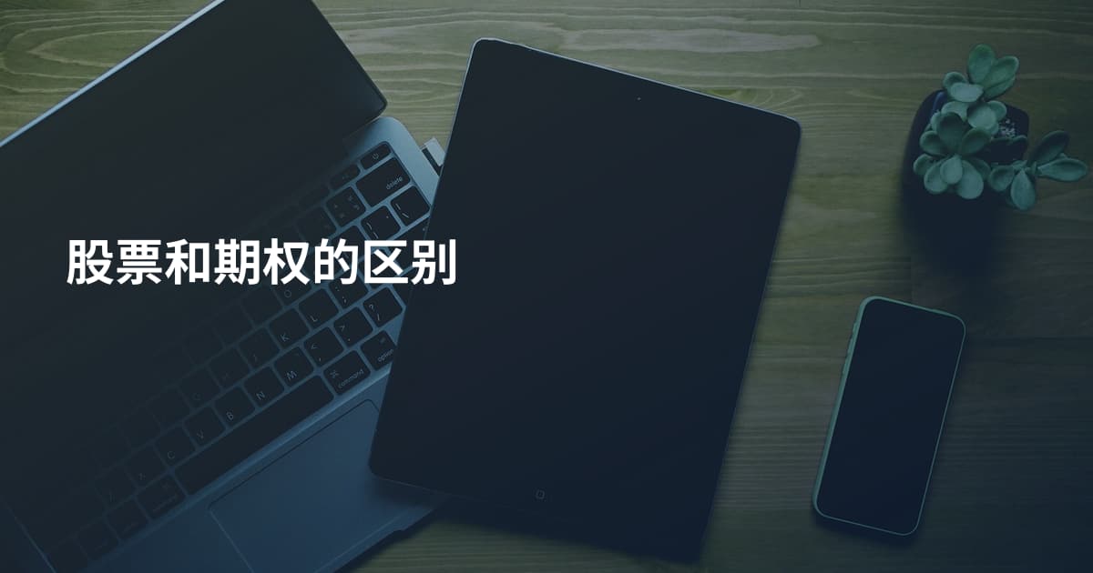 股票和期权的区别