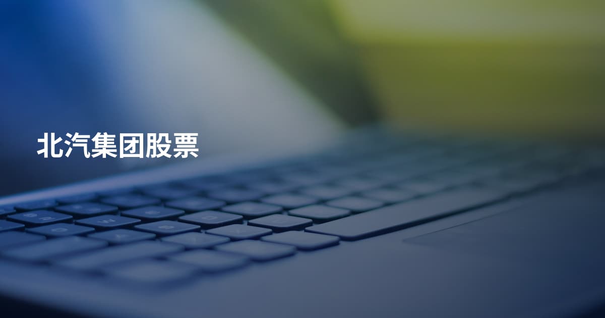 北汽集团股票
