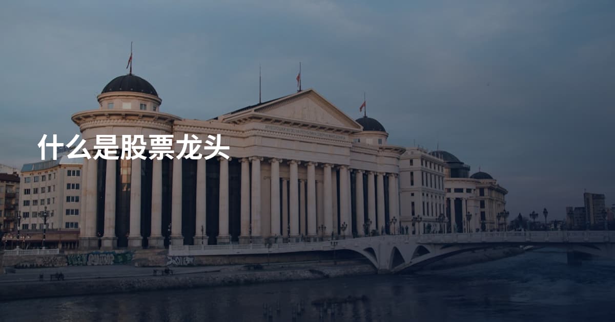 什么是股票龙头