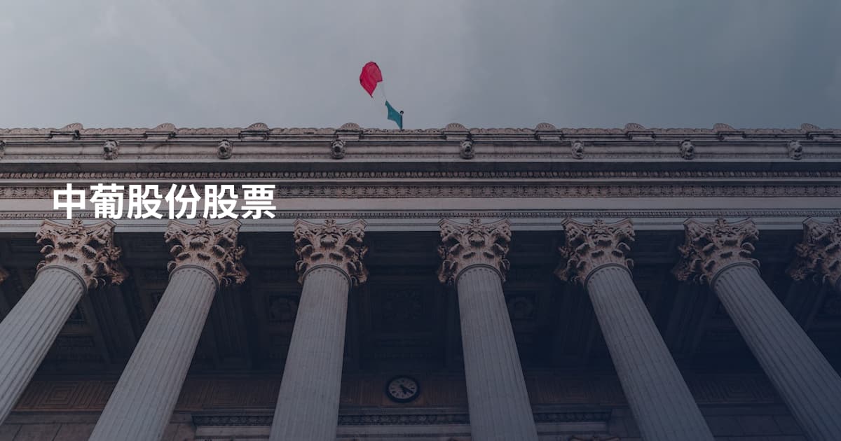 中葡股份股票