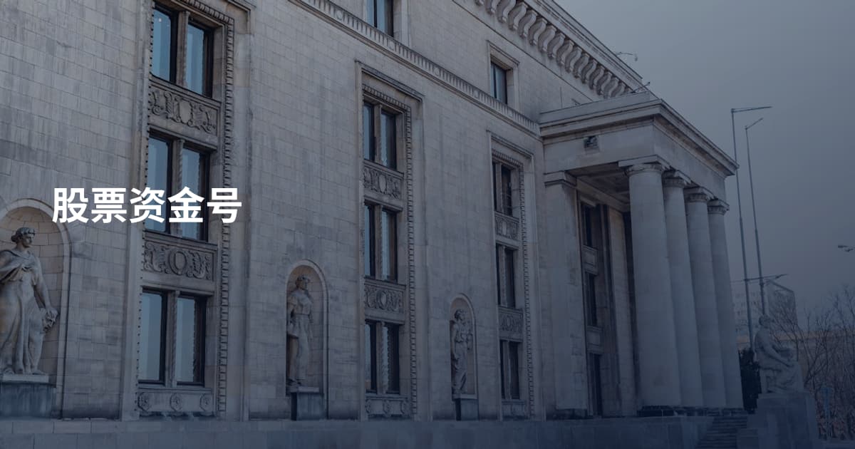 股票资金号