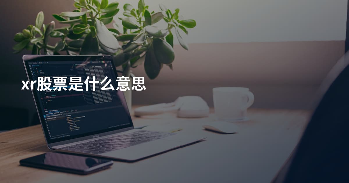 xr股票是什么意思
