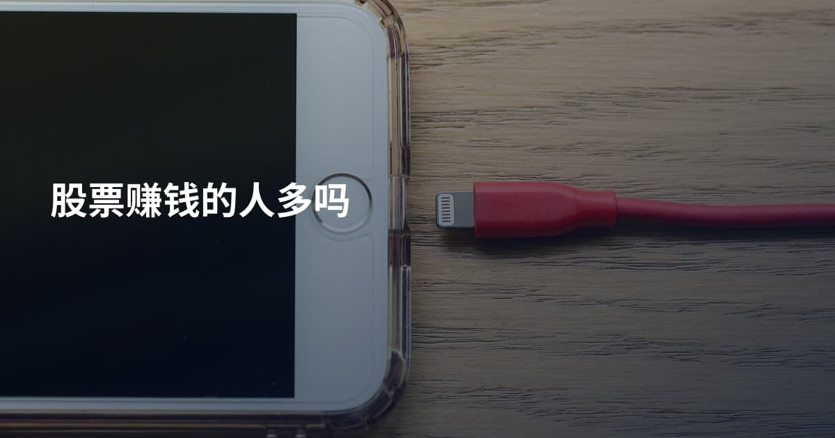 股票赚钱的人多吗