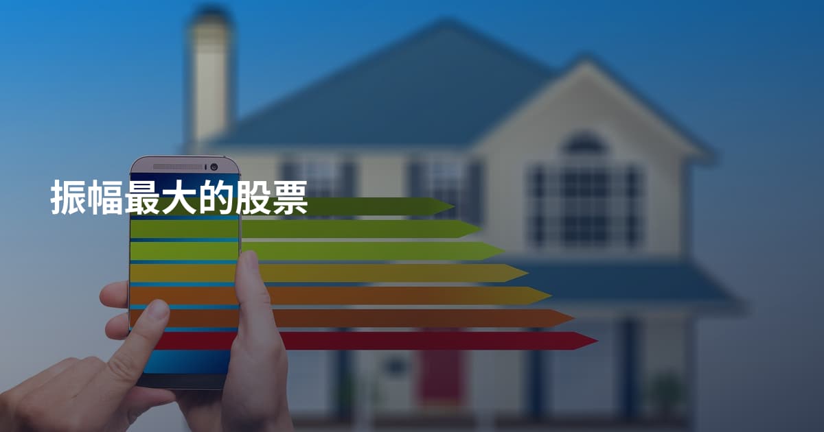 振幅最大的股票