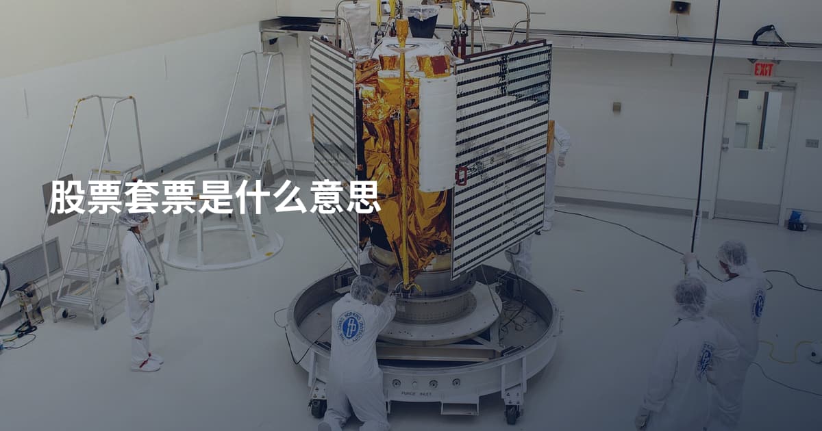 股票套票是什么意思