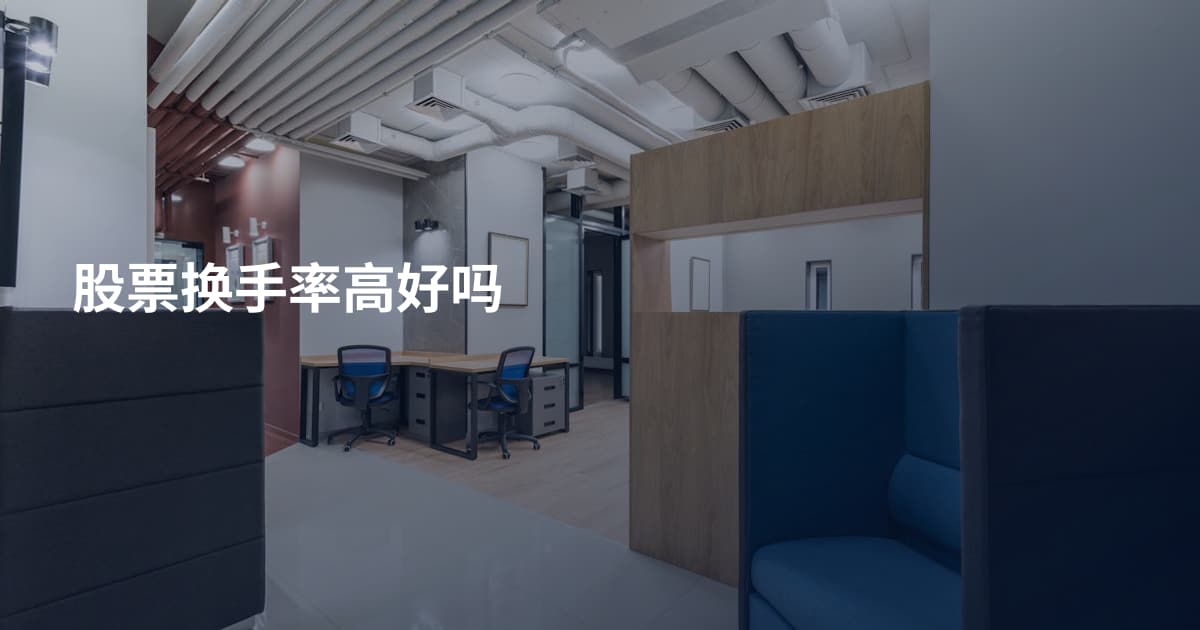 股票换手率高好吗